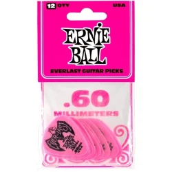 Ernie Ball EB-9179 EVERLAST 60mm -Pink,12pk